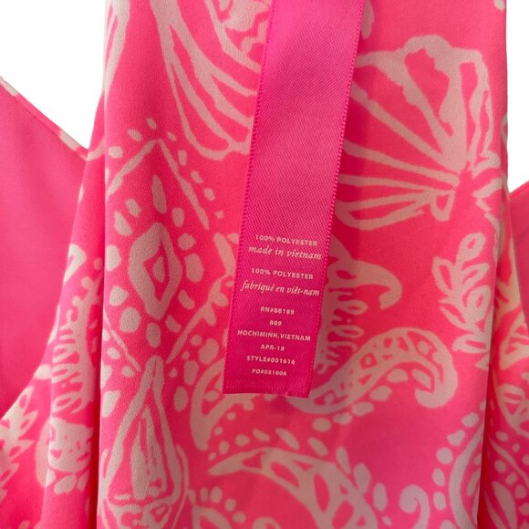 NWOT! Lily Pulitzer Dusk Tank Top in Havana Pink - Picture 7 of 8